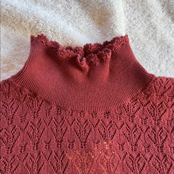 Sezane Arielle Jumper Rosewood - Size S - Picture 2 of 4